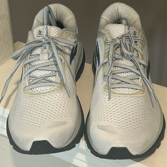 Brooks Shoes Mens 10.5 D White Lace Up GTS 20 Running Sneakers 1103071D135 Shoe - Picture 7 of 14